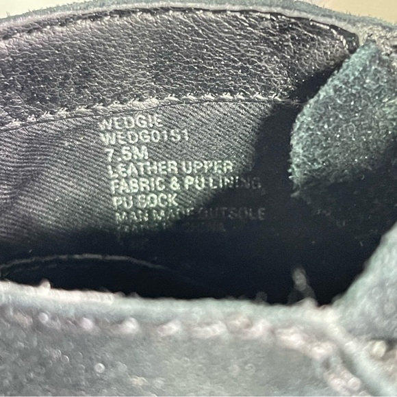 Steve Madden Leather Wedgie Bootie - Picture 4 of 8